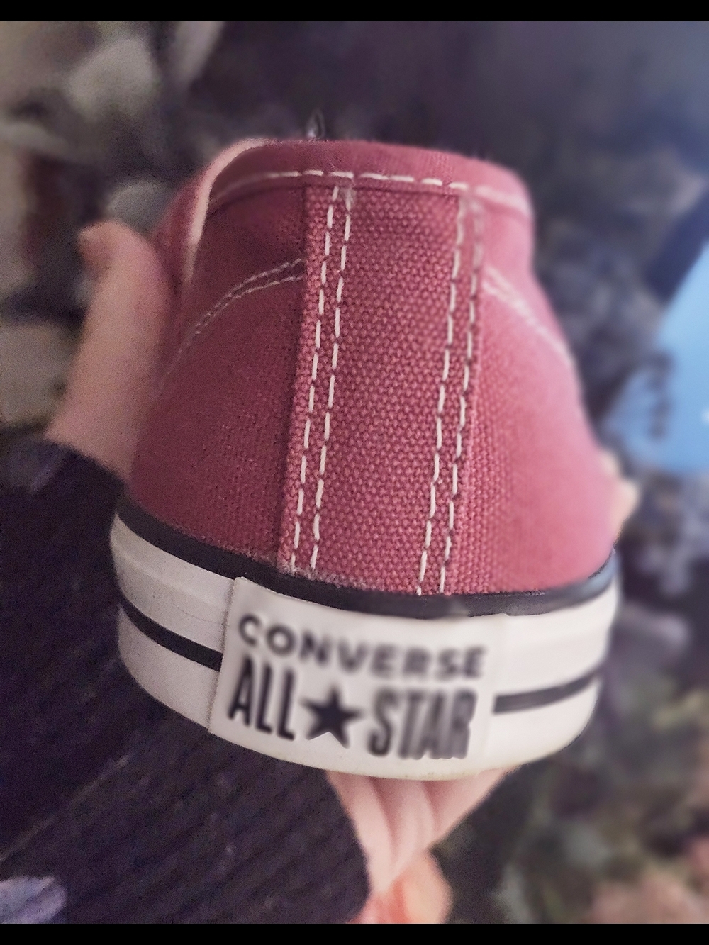 Hot Pink Converse Mary Janes - Picture 6 of 8
